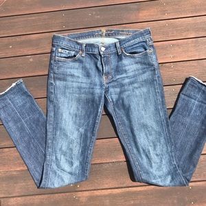 7 For All Mankind Roxanne Dark Wash Jeans